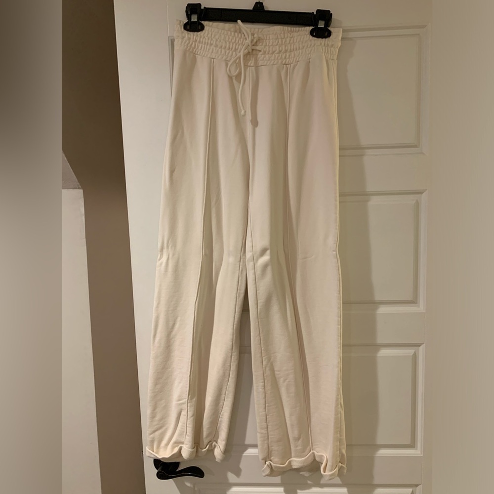 Free People Wide Leg Sweat Pant